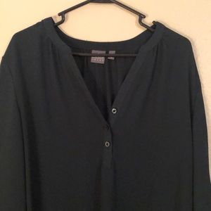 Emerald green blouse